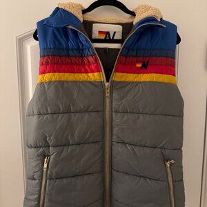 Aviator Nation Mens Puffer Vest